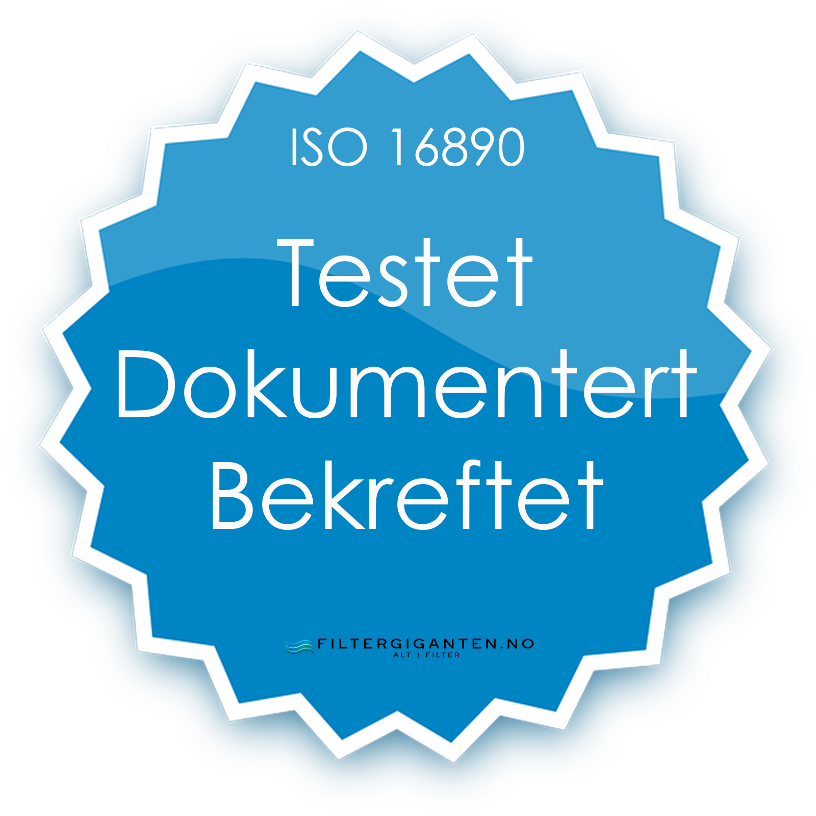 ISO 16890 ventilasjonsfilter